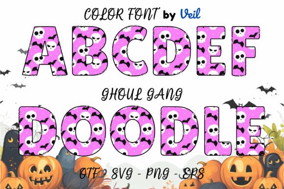 Ghoul Gang: A Vibrant Typographic Asset for Seasonal Design