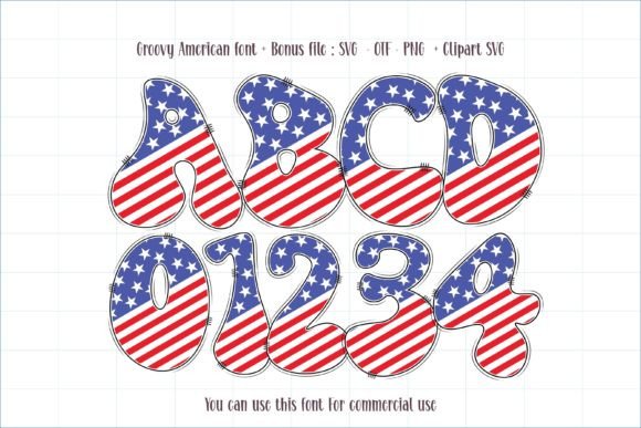 Groovy American: A Nostalgic Font Duo for Modern Design
