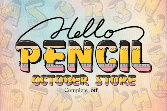 Hello Pencil: A Font That Captures Classroom Nostalgia