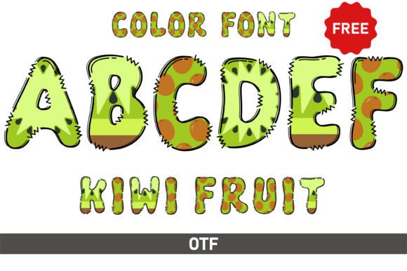 Kiwi: A Playful Font for Creative and Engaging Design