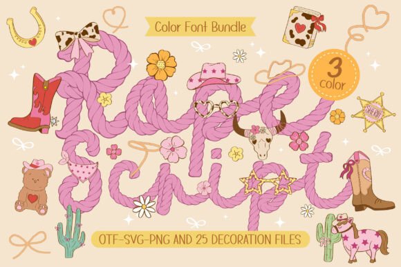 Rope Script: Western Charm for Modern Design