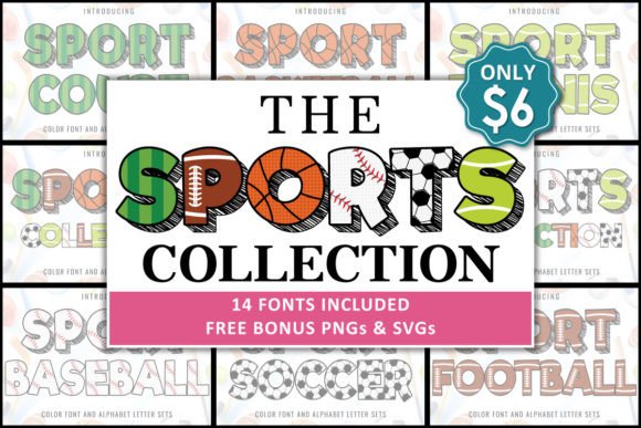 The Sports Collection: Dynamic Typography for Active Brands