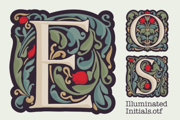 The Timeless Allure of Illuminated Initials in Modern Design